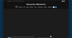 Desktop Screenshot of heracleswesterlo.be