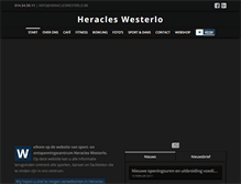 Tablet Screenshot of heracleswesterlo.be